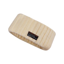 Clakllie Soft Cotton Winter Ear Warmers Headband Elastic Warm Knitted Head Wraps for Outdoor Skating Skiing Sports