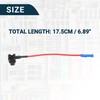 X AUTOHAUX Low Profile 2 Blade Style Fuse Holder Tap
