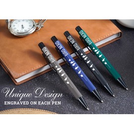 INNObeta Bird Watching Gifts for Bird Lover, Ballpoint Pen Set of 4, Gifts Idea for Women on Birthday and Christmas