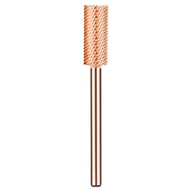 Kiara Sky Rose Gold Drill Bits - Professional Nail Cleaner Tool - Drill Bits for E-File Nail Drill - Long Lasting Carbide Nail Drill Bits - Carbide Bit with an X-Cut Design (Small Barrel Medium)