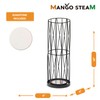 Mango Steam Pluvian Soakstone Umbrella Holder (Regular, Black)