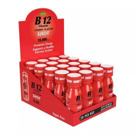 ALFA VITAMINS B12 Vitamin Shot with 10000 MCG Highest Potency - 20 Pack