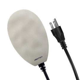 DIGITEN Birdbath Deicer Bird Bath Heater for Outdoors in Winter Thermostatically Controlled Chicken Water Heater Made of Heavy Duty Premium Cast Aluminum 60W Immersion Deicer for Garden Yard Lawn