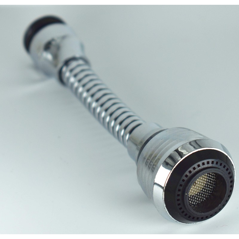 Faucet Sprayer Attachment Flexible Tap Extension Aerator 360 Degree ABS