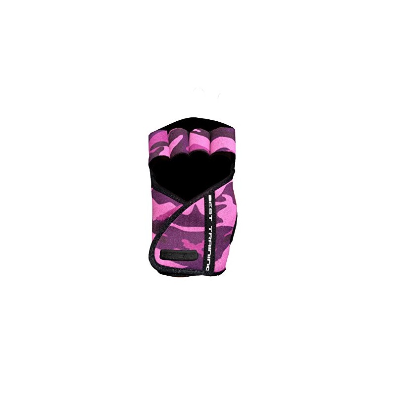 Chiba Unisex's Lady Motivation Glove, Pink/Camouflage/Black, Small