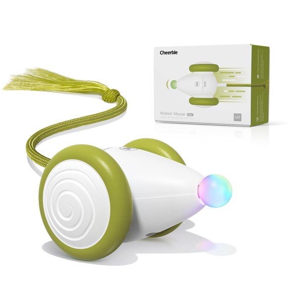 Cheerble Interactive Cat Toys for Indoor Cats, Automatic Moving Kitten