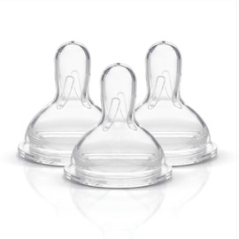 Medela | Tetinas de Repuesto | Biberones Medela | Flujo Medio: para Bebés de 4-12 meses | Contiene: 3 piezas