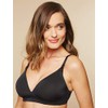 Motherhood Maternity Women's Maternity Lightly Lined Wireless Nursing Bra, Black