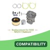 marddpair 44mm Cylinder Piston Air Filter Bulb Replacement for Stihl