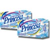 Princesa Jabón Azul Veteado con Glicerina 350g, Paquete de 2