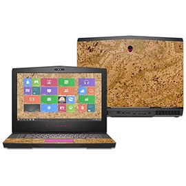 MightySkins Skin Compatible With Alienware 15 (2016) wrap cover sticker skins Cork