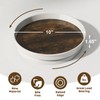 LAMU 2 Pack 10 inch Lazy Susan Organizer, Lazy Susan