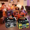 Cajas Regalo Fiestas Radio Piezas Temática Retro Novedosas Hip Hop