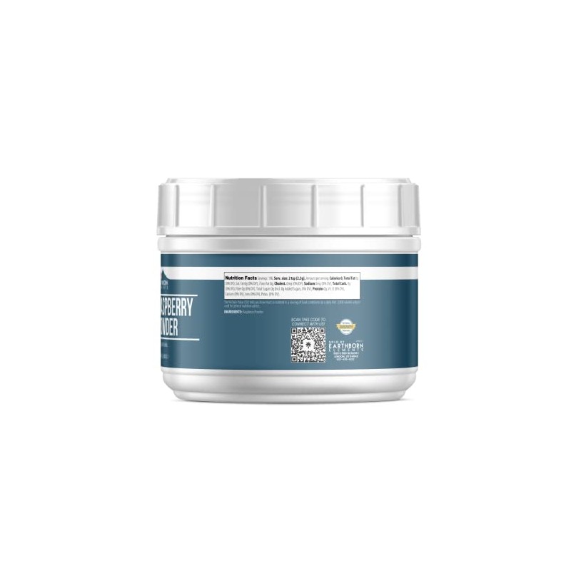Earthborn Elements Raspberry Powder 1 lb, Pure & Natural, Smoothies
