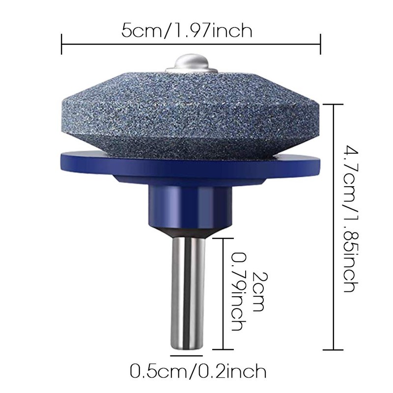 cenoz Crafts Man Lawn Mower Blade Sharpener for Any Power