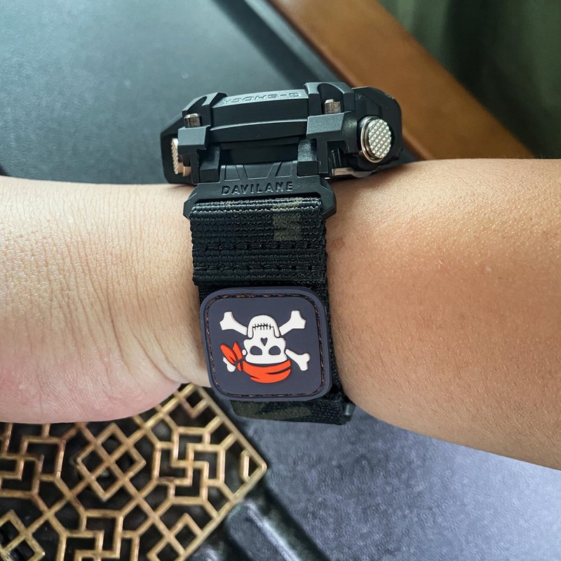 DAVILANE Nylon Military Watch Band for Casio G-shock GWG-1000 GWG1000,