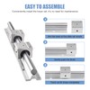 CNCMANS SBR20-800mm Linear Rail Linear Rails and Bearings Kit 2Pcs