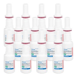 MAJOR MAJOR 12-Hour Nasal Decongestant Spray-Oxymetazoline Hydrochloride 0.05% Nose Spray for Adults and Kids - Soothing Pump Mist for Cold, Allergy, Nasal Congestion, and Sinus Relief -1 Fl. Oz.(12 Pack)