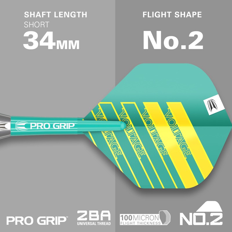 Target Darts Rob Cross 22G Brass Steel Tip Dart Set