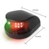 LED Boat Navigation Light Red and Green LED Marine Navigation