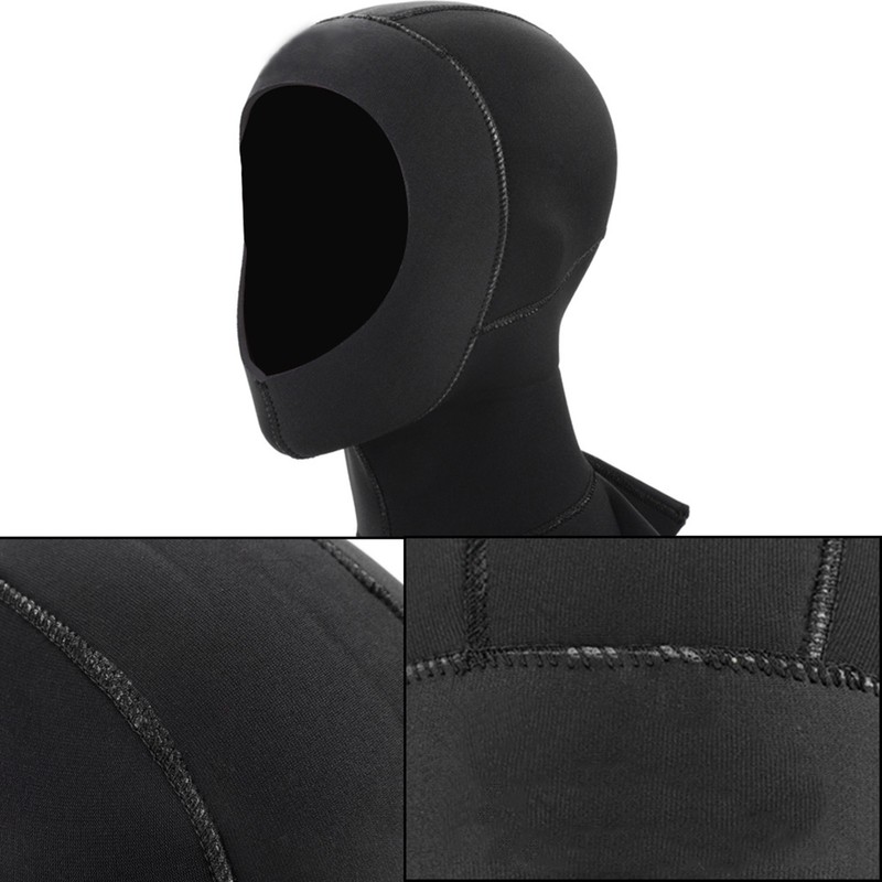Keepdiving 3MM Neoprene Warm Scuba Diving Snorkeling Cap Hood Watersports