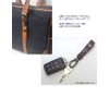 Highstyle Tochigi Leather Antique Black Carabiner Belt Loop Key Chain,