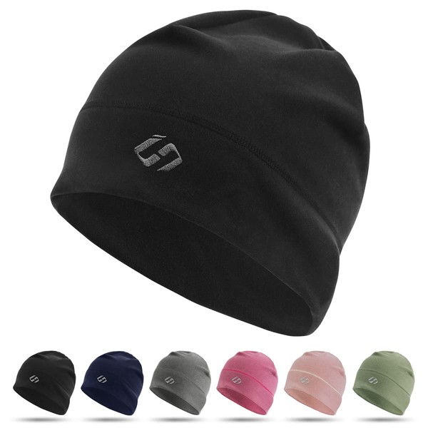 HASAGEI Running Beanie Thermal Running Hat Men Skull Cap Running