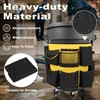 HODRANT 32-55 Gallon Trash Can Caddy Bag, Garbage Bin Apron