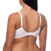 frugue Women's Compression Bra After Chest Surgery with Pockets, White