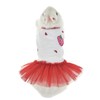 Cute Bunny Rabbit Dress Clothes for Mini Dog Small Animal