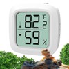 Oasirep Reptile Thermometer and Hygrometer – Fast Accurate LCD Digital
