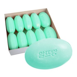 Altrang Toilet Soap Green (130g / 알뜨랑 세면 비누 그린 (130g X 10개)