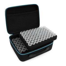 Seed Storage Organizer Box with 120 Slots and Plastic Bottles, Garden Seed Saver Kit with Envelopes, Labels, Funnel & Tweezers, Airtight Seed Storage Case for Flowers, Vegetables, Herbs & Plants