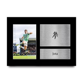 HWC Trading A4 Jota Celtic Gifts Printed Signed Autograph Picture for Football Fans and Supporters - A4