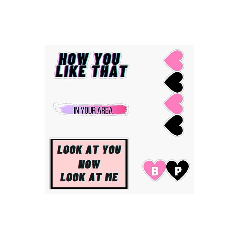 Blackpink-How You Like That Bumper Sticker Vinyl Decal 5"