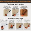 MouZie Heavy Duty Furniture Lifter Jack Tool kit Easily Lift