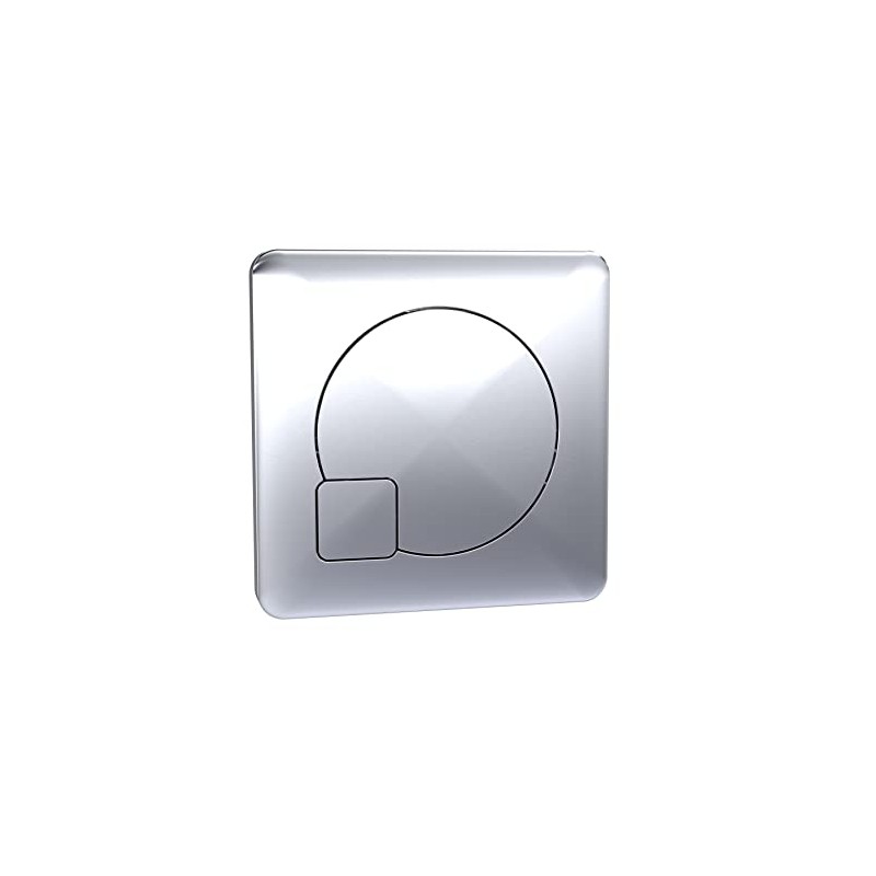nuie MDPB01 Modern Bathroom Dual Flush Square Push Button for
