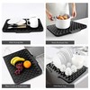 Silicone Dish Drying Mat for Kitchen Counter, Dish Drying Pad,