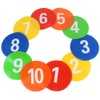 10 Pcs Football Training Equipment Signs Discs Signs Disc Markers