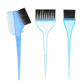 3 Pcs Professional Hair Color Brushes, Soft Hair Coloring Brush Hairs Tint Dyeing Brush Set Tinting Comb for Coloring and Dyeing