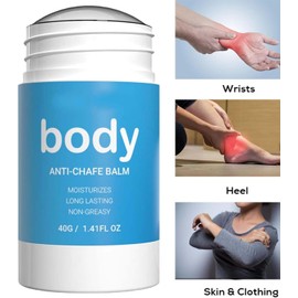 Anti Chafe Stick– Waterproof & Sweat-Proof Balm for Friction Relief. Prevents Thigh Rashes, Sports Chafing & Dryness. Long-Lasting Protection for Active Lifestyles. Anti-Friction(1Pcs)