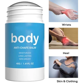 Anti Chafe Stick– Waterproof & Sweat-Proof Balm for Friction Relief. Prevents Thigh Rashes, Sports Chafing & Dryness. Long-Lasting Protection for Active Lifestyles. Anti-Friction(1Pcs)