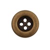 Simple Brass Antique Bronze 4 Hole Basic Buttons Metal Buttons