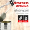 Chef Craft Select Can Opener with Bottle Opener, 7 Inch,
