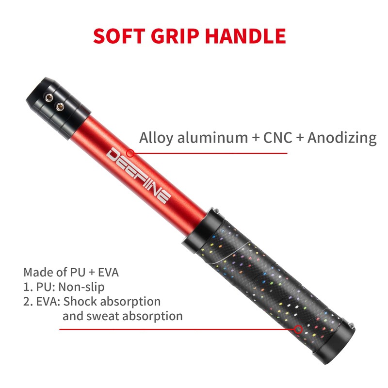 DEEFIINE 11 Inch Carbide Wood Lathe Truning Tools Grip Handle,