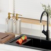 18Oz Spiral Stripe Soap Dispenser Set - Gold Stainless Steel