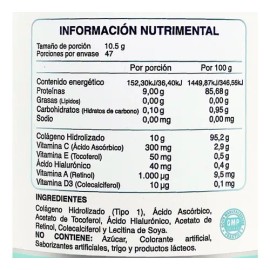 Péptidos Colágeno Hidrolizado Tipo I Sin Sabor 500 G Alka Ba