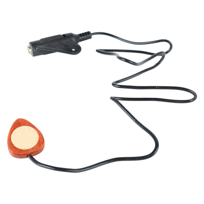 Piezoelectric Pickup with Heart Shape Pick Contact Microphone Transducer for