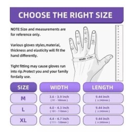 S&G Black Nitrile Gloves Latex Powder Free 5 Mil 200pcs M/L/XL - Large, 2X100pcs