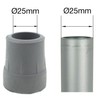 Qty: 2X 25mm 1" Z-Type Heavy Duty Rubber Ferrules for